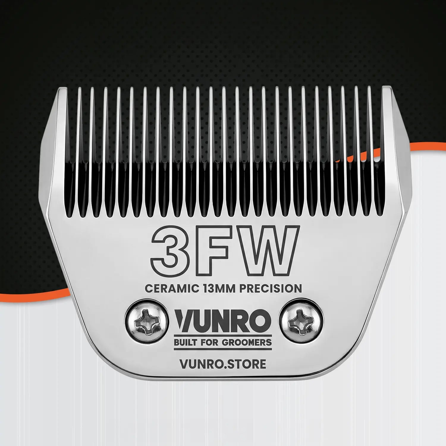 3FW Ceramic Dog Clipper Blade (13 mm) by VUNRO