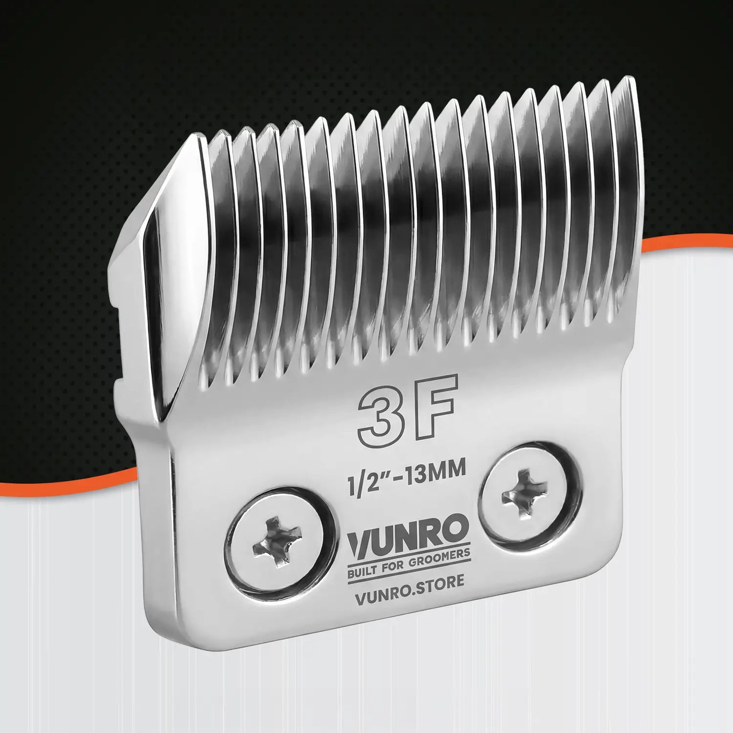 3F Ceramic D-Series Dog Clipper Blade (13 mm) by VUNRO