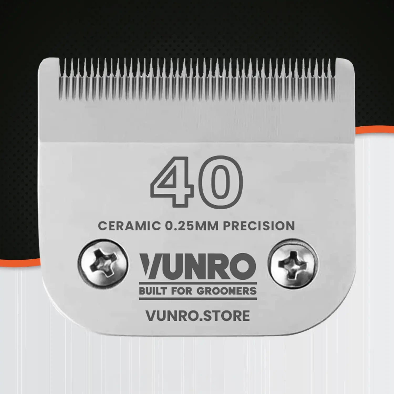 40# Ceramic Dog Clipper Blade (0.25 mm) by VUNRO