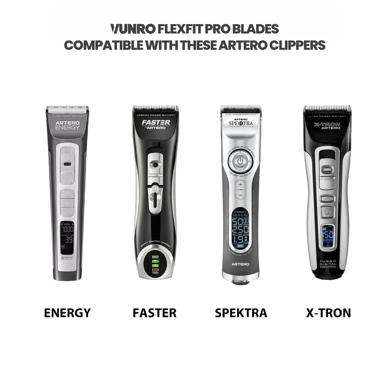 3F FlexFit PRO Dog Trimmer Blade (12.5 mm) by VUNRO